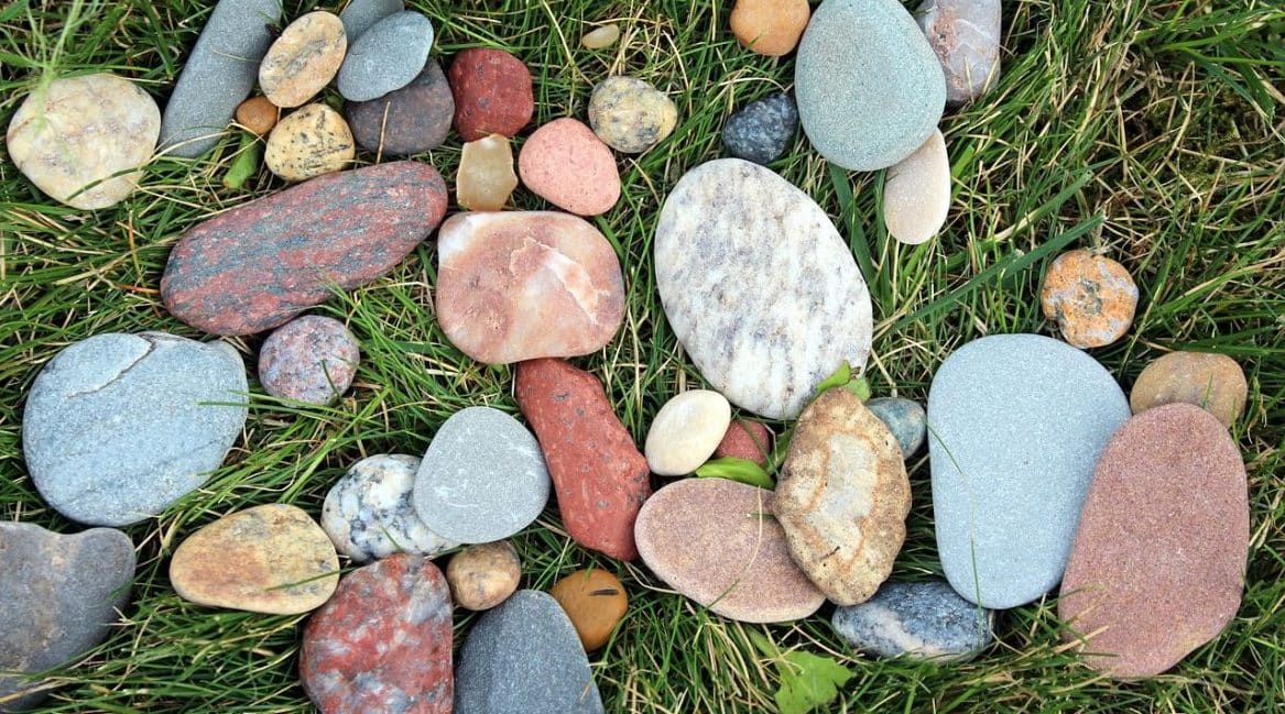 Fotohalter mit Stein - Kindergarten Ideen